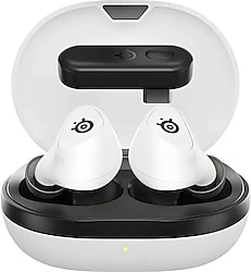 SteelSeries Arctis GameBuds Beyaz Mikrofonlu Kablosuz Gaming Kulaklık