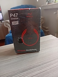 Bluetooth kulaklık orjinal sıfır kırmızı