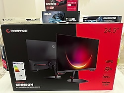 RAMPAGE CRİMSON CR25R180 24.5" 0.5 MS IPS 200 HZ MONİTÖR -SIFIR-