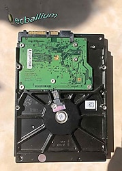 PCB 100504364  rev B seagate ST3160813AS KARTI hard dist bad sektörlü. kart sağlam