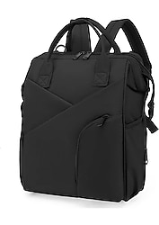 Basit Sırt Çantası Anne ve Bebek Çantası Büyük Kapasiteli Çok Bölmeli Saklama Anne Çantası