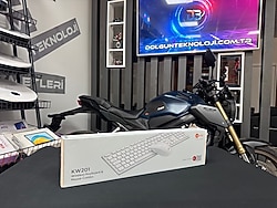 Lenovo Lecoo KW201 Beyaz Kablosuz Klavye Mouse Seti