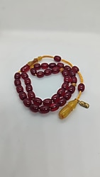 İsa Balkaya Vişne Rengi Sıkma Kehribar