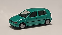 Volkswagen Polo MK3 Dragon Green 1:87 Herpa | Kutusunda & Sıfır