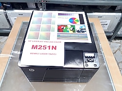 hp laserjet pro color m251n yazıcı(İKİNCİEL)