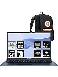 Asus Vivobook 15 Intel Core 5 120U 24GB 1tb SSD 15.6" Fhd Fdos Taşınabilir Bilgisayar