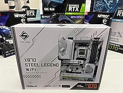 ASROCK X870 STEEL LEGEND Wİ-Fİ AMD AM5 DDR5 ATX ANAKART