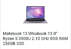 Laptop Huawei Matebook