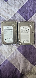 2 Adet Arızali Hard Disk Parça Niyetine