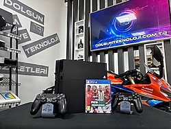 PlayStation 4 Fat 500GB Çift Kol + Pes 2021 Oyun CD’si (İKİNCİ EL)