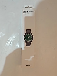 Samsung watch 6 classic 47mm saat. sıfır kapalı kutu