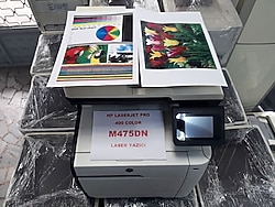 hp laserjet pro 400 color m475dn yazıcı(İKİNCİEL)