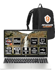 HP 255 G10 Amd Ryzen 7 7730U 64GB 1tb SSD 15.6" Fhd Windows 11 HomeTaşınabilir Bilgisayar