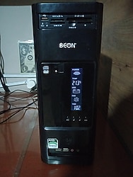 İntel 2.93GHz İşlemci + 4GB RAM + Dijital Termometre PC Beon Mini KASA