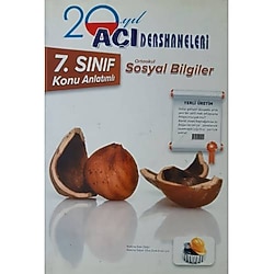 AÇI DERSHANELERİ YAYINLARI, 7.SINIF KONU ANLATIMLI SOSYAL BİLGİLER