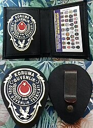 KORUMA,GÜVENLİK YAZILI.,ÖZEL GÜVENLİK ROZETLİ CÜZDANI v KEMER ROZETİ AL.SADECE ÖZEL GÜVENLİĞE,SATILIR-SIVILE SATILMAZ