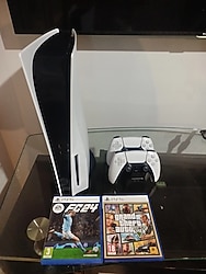 PLAYSTATİON 5 TEMİZ KULLANILMIŞ 1.5 YILIK CİHAZ