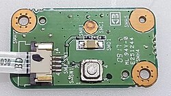 Casper W760 W760S W765 W765S Power Tetik Butonu - Açma Kapama Tuşu Butonu - 6-71-m74ss-d03