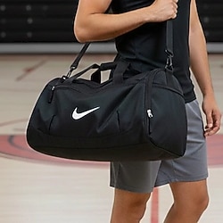 SIFIR ÜRÜN!! NİKE ORTA BOY SİYAH SPOR ÇANTASI