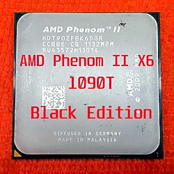 AMD PHENOM II X6 1090T @3.20GHz 9MB AM3 BLACK EDITION-6 ÇEKİRDEKLİ İşlemci/CPU-AM3-(KARGO ÜCRETSİZ)