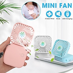 Taşınabilir Askılı Şarj Edilebilir Mini Fan