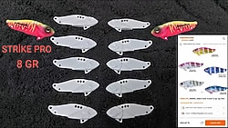 Balık AVI İçin Metal Vib. Yem