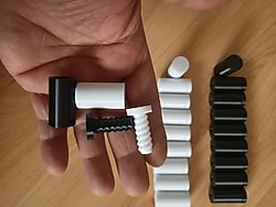 100 adet duvara montajlanabilir destek/sabitleme/montaj vidası ve alt yatağı