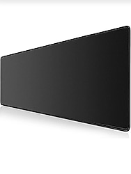 Mousepad dikişli kaymaz gaming deskpad xxl siyah fare altlığı 90x40
