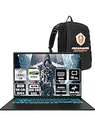 Asus Vivobook 16 Intel Core 5 210H 8gb 256GB SSD RTX5060/8GB 16" Fhd+ 144Hz W11P Taşınabilir Bilgisayar