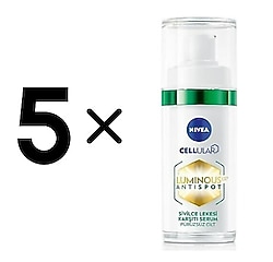 5 ADET x NIVEA Luminous630 Sivilce Lekesi Karşıtı Serum 30 ml