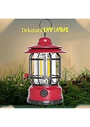 HASUBA Bluetoothlu Speaker ve Denizci Feneri Görünümlü Kamp Lambası