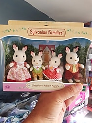Sylvanian Families Çikolata Kulaklı Tavşan Ailesi 5655