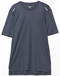 XSIDE ACTIVE Gri Bisiklet Yaka Kısa Kollu Erkek Spor Tişört M BEDEN