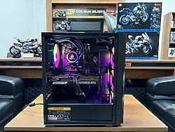 Segotep Axe 5 R5-7500F 16GB DDR5 1TB SSD RTX5070 12GB Gaming Kasa