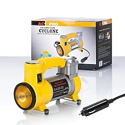 Araç Lastik Şişirme Kompresörü Metal Gövdeli Çakmaklık Büyük Piston Sıfır Ürün Kutulu