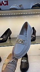 Kadın Tokalı Loafer Ayakkabı