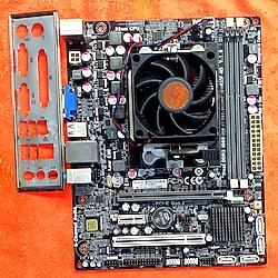 ECS A55F-M3(1.0) FM1 Socket Anakart ve A4 3300 İşlemci-(ÜCRETSİZ KARGO)