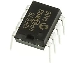microchip 12F675 8 BİT 20mhz mikrodenetleyici 20 adet