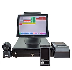 POSBACK DOKUNMATİK YAZARKASALI SET SÜPER MARKET BARKOD SİSTEM