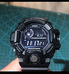 Özel Seri G-Shock Siyah Taban Rangeman