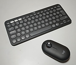 Logitech Pebble 2 Combo - Sessiz Klavye & Fare Seti - Bluetooth