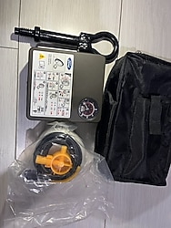 Lastik şişirme kompresör seti + çeki demiri hediye