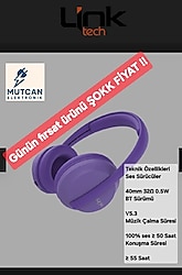 HP2 Ultra Hafif Kulak Üstü Bluetooth Kulaklık