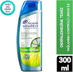 Head&Shoulders Derinlemesine Temiz Şampuan Yağlanma Kontrolü Limon 300 ml