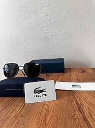 Sıfır Lacoste güneş gözlüğü