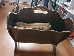 Ahşap Gazetelik/Dergilik