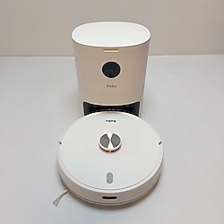 Robx R7 UV Sterilizasyon Çöp İstasyonlu Vacuum Mop Akıllı Robot Süpürge