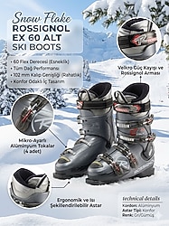 Rossignol Exalt 60 Kayak Botu - Gri