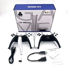 M15 Çift Kollu Retro Klasik Stick Oyun Konsolu PS5 Tasarım 20.000 Oyun Yüklü