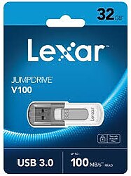 Lexar Jumpdrive V100 Beyaz 32 Gb Usb 3.0 Usb Bellek sıfır ürün kapalı kutusunda ambalajındadır